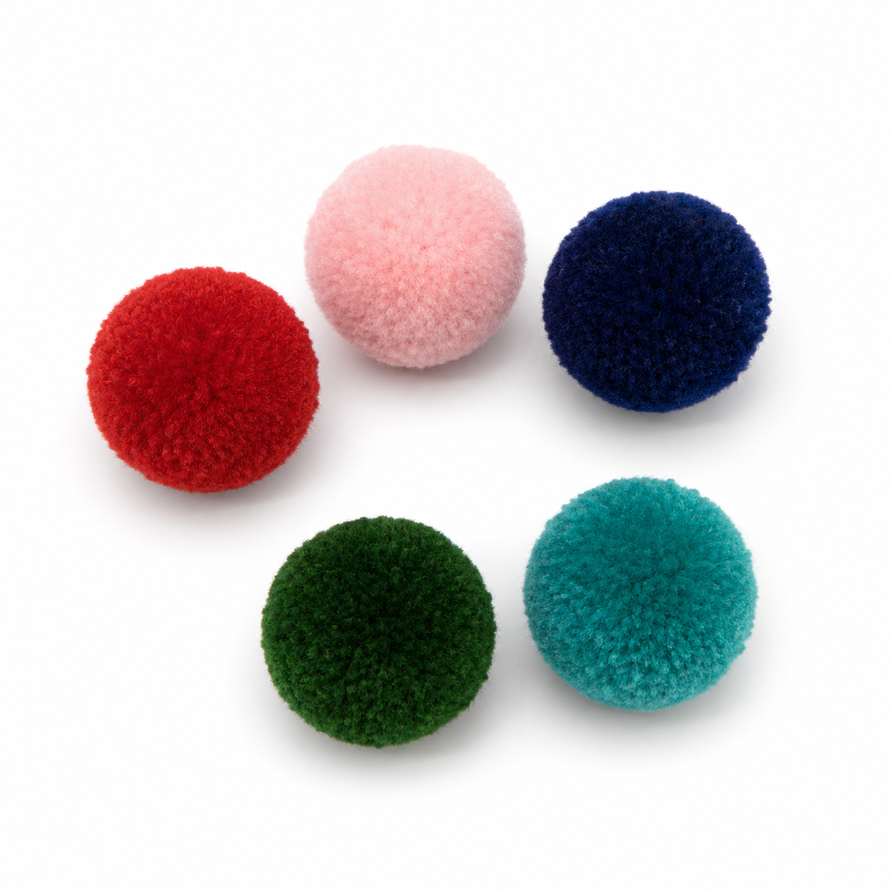 Wholesale Colorful Pom Poms for DIY Crafts – 1.5cm to 5cm – product image 5