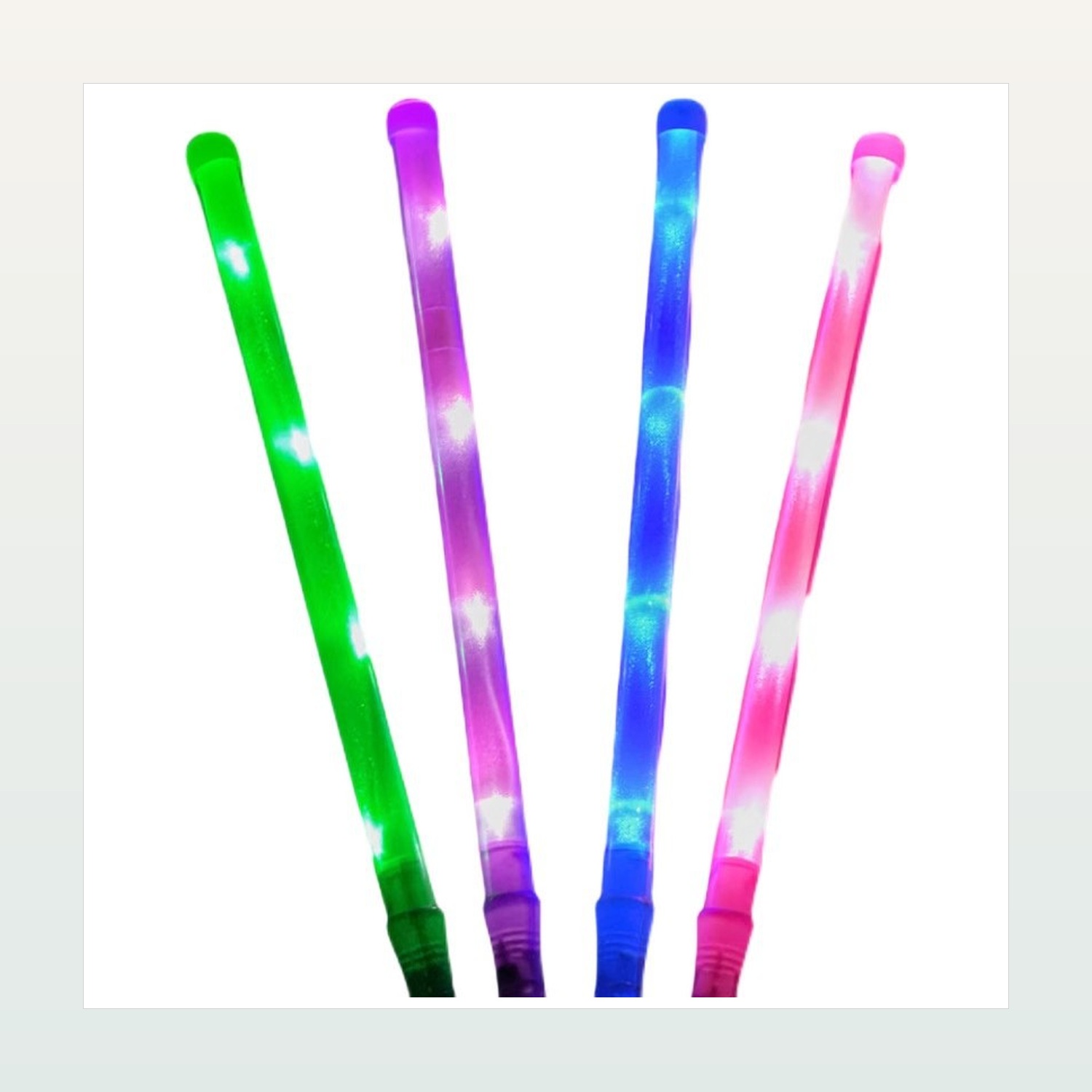 48 cm Multicolor LED Concert Cheer Sticks for Events — product application view one