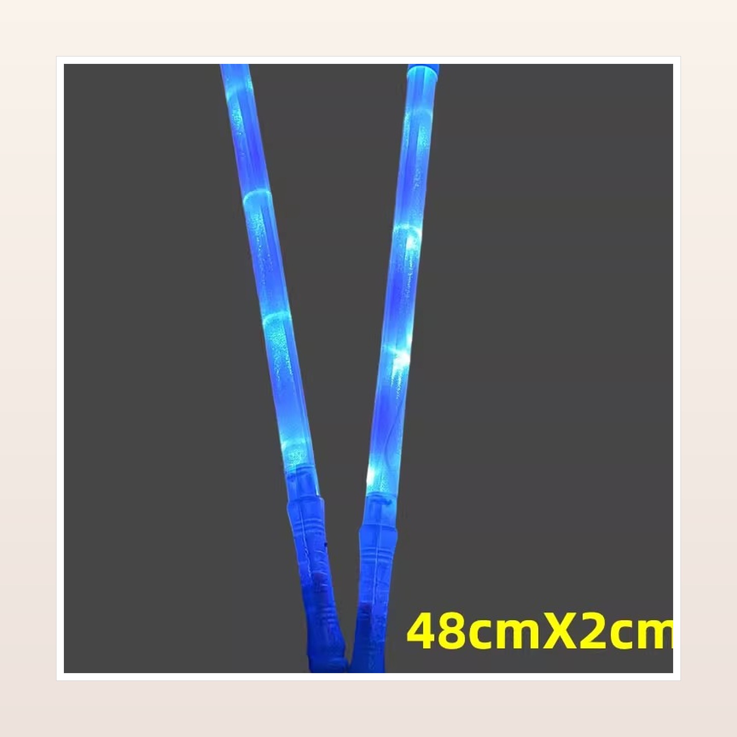 48 cm Multicolor LED Concert Cheer Sticks for Events — product application view three