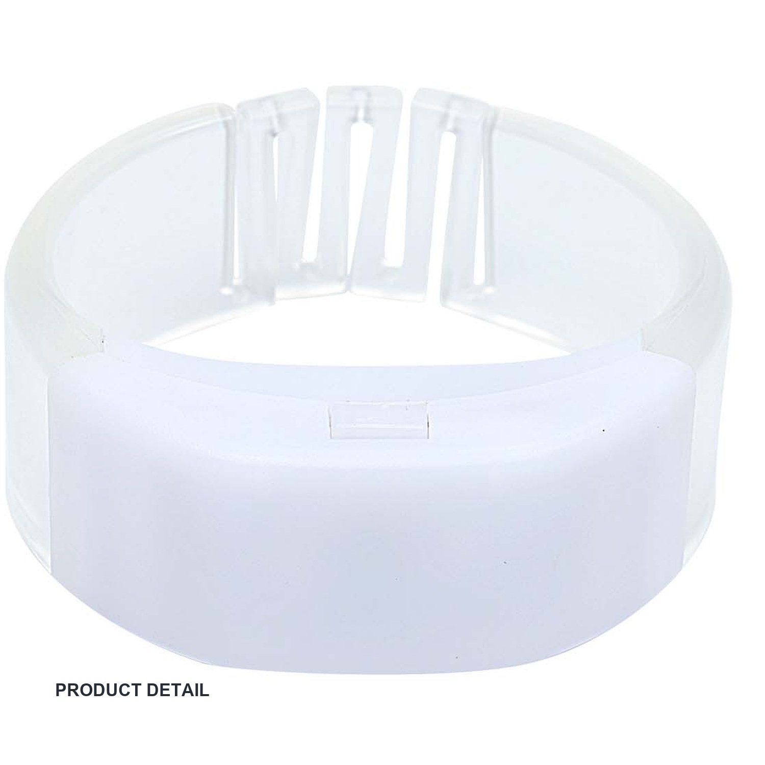 15-Color DMX Remote-Control LED Wristbands — product detail view one