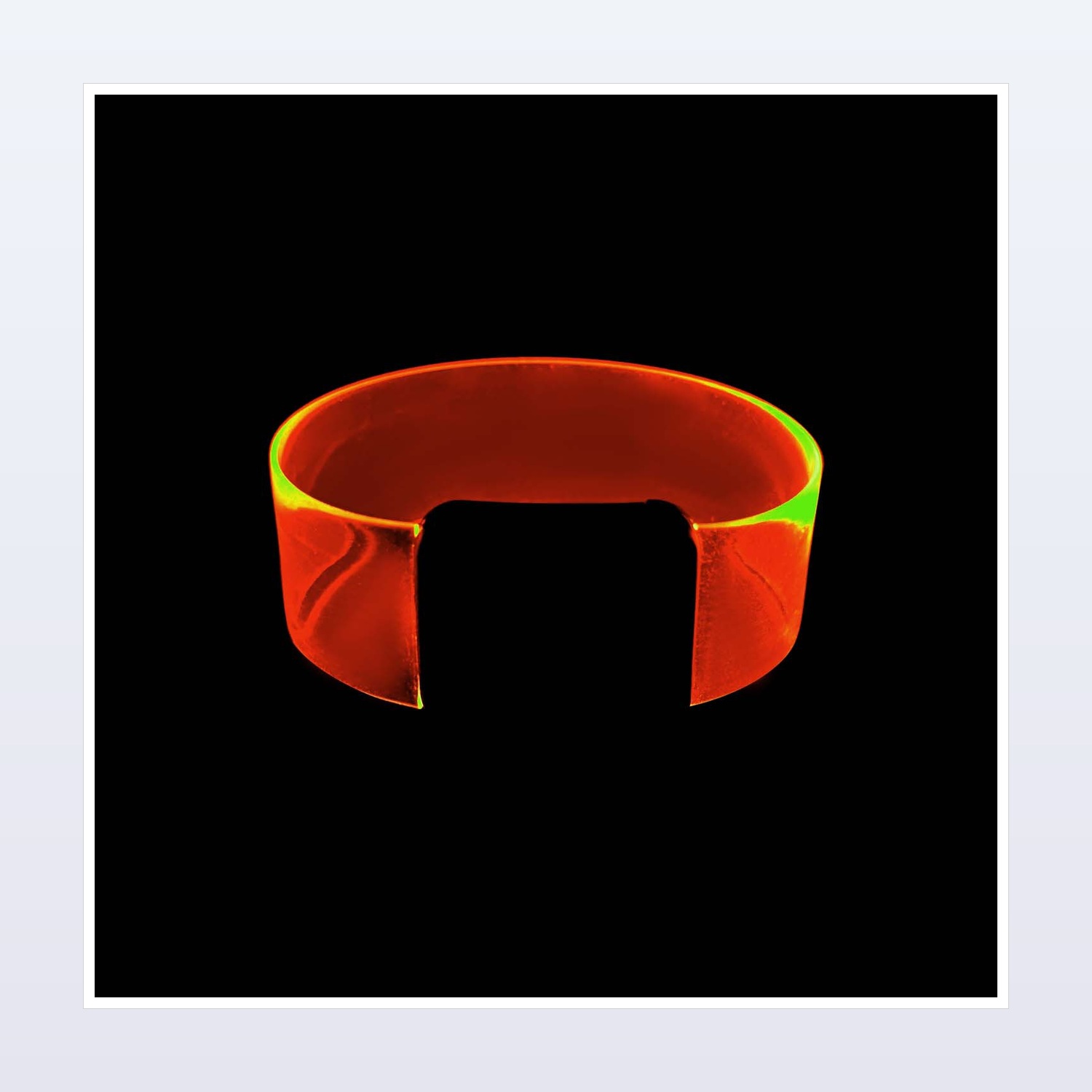 Sound-Activated Magnetic LED Wristbands for Concerts — product application view two