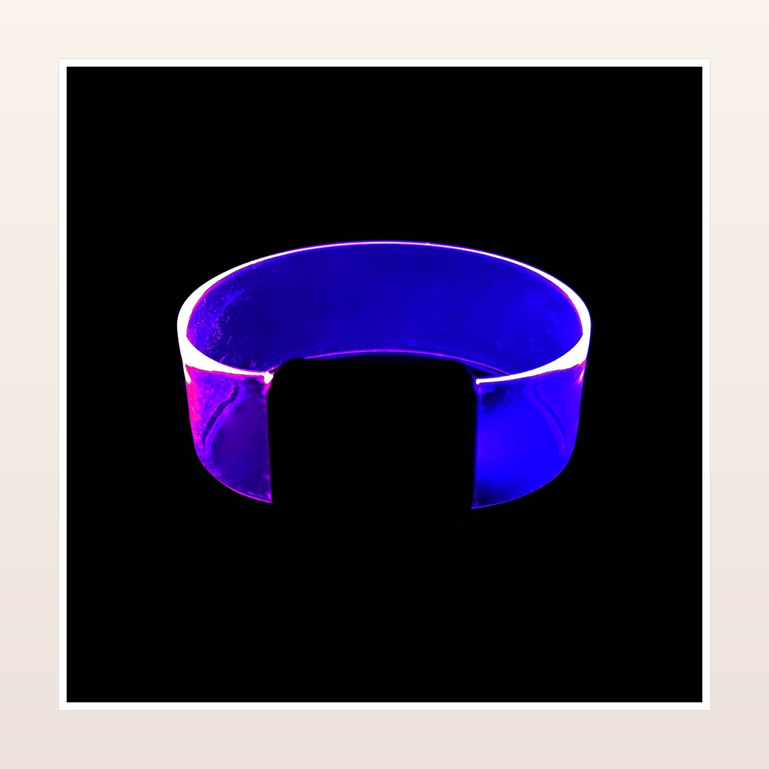 Sound-Activated Magnetic LED Wristbands for Concerts — product application view three