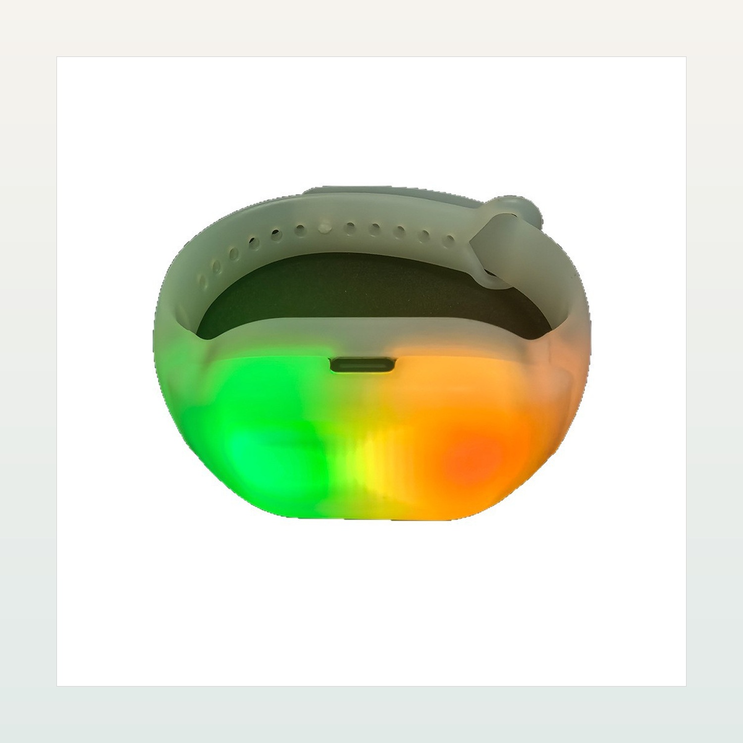 Rechargeable Waterproof Remote-Control LED Wristbands — product application view one