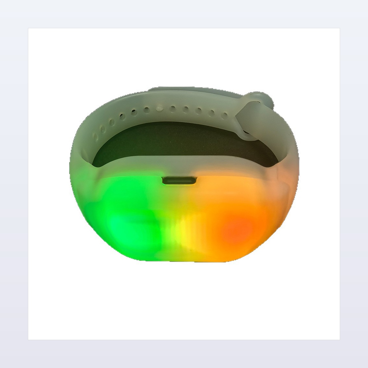 Rechargeable Waterproof Remote-Control LED Wristbands — product application view two