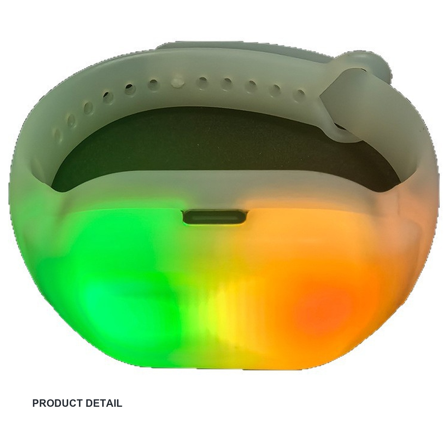 Rechargeable Waterproof Remote-Control LED Wristbands — product detail view one