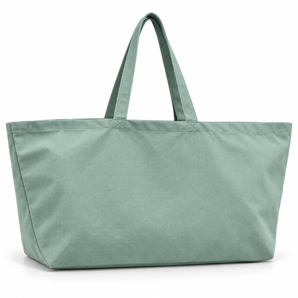 Oversized Canvas Travel and Beach Tote main product view