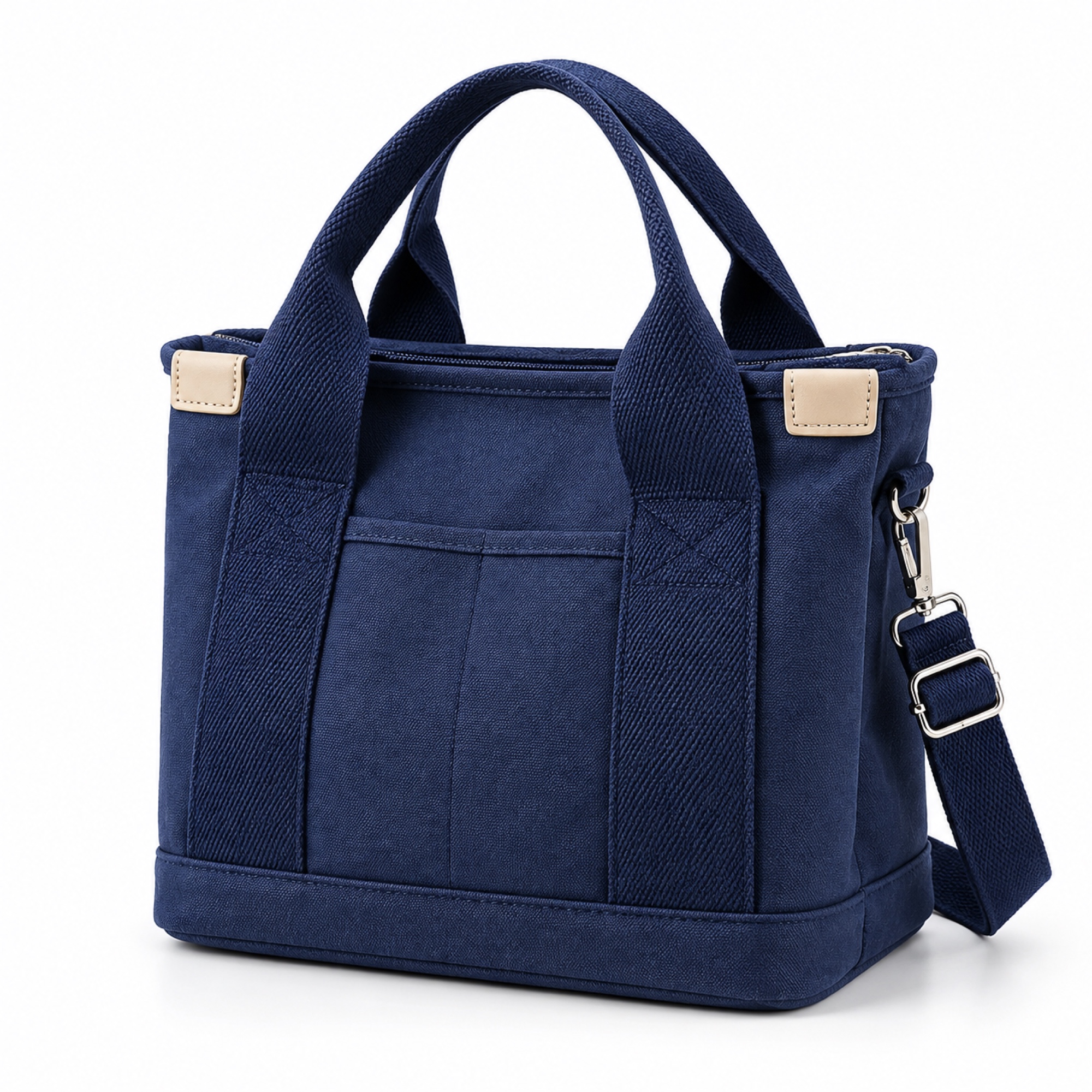 Custom Multi-Pocket Canvas Lunch Bag main product view