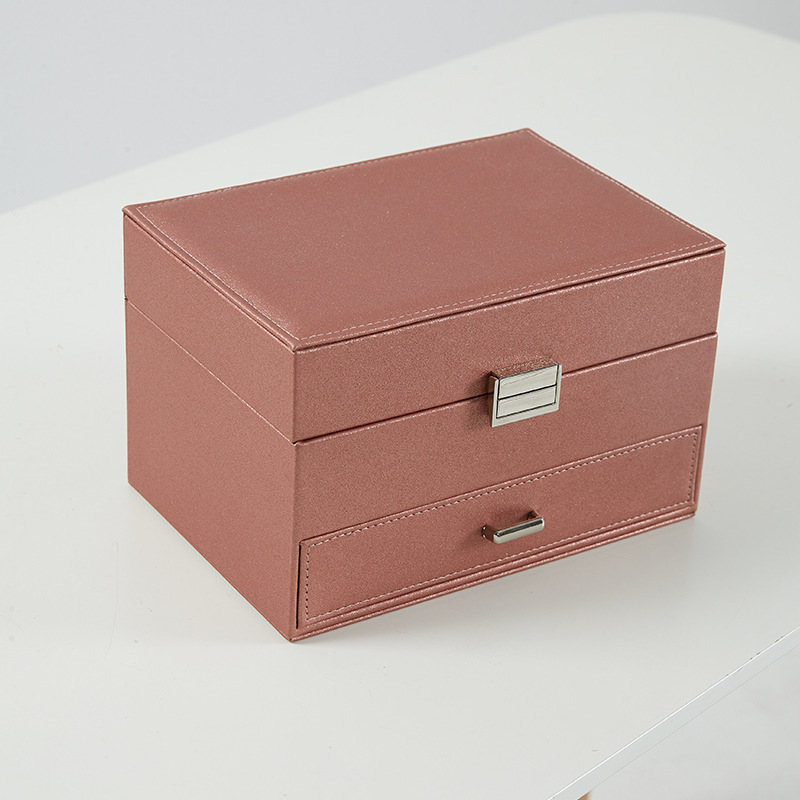 Three-Drawer Large Jewelry Storage Box additional product view