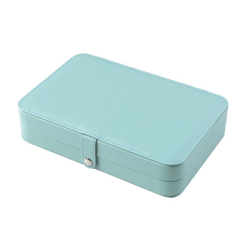 Flat Rectangular Jewelry Organizer with Mirror available finish view