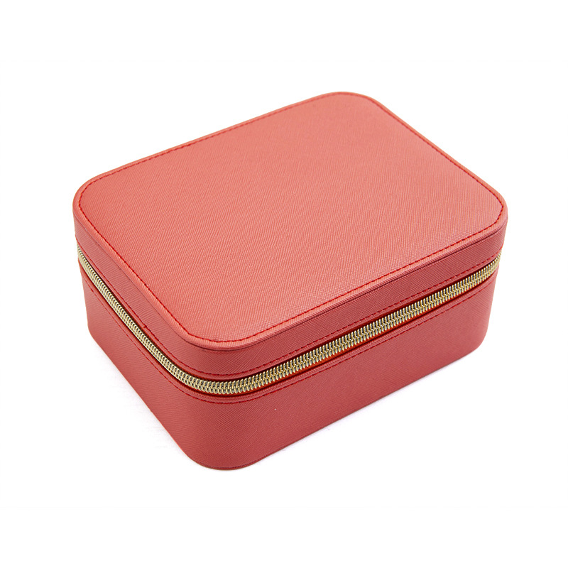 Double-Layer Jewelry Box with Removable Mirror available finish view