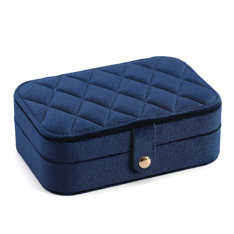 Quilted Velvet Jewelry Organizer with Mirror additional product view