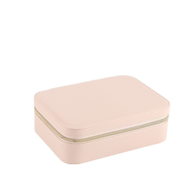 Rectangular Jewelry Case with Drawstring Pouch available finish view