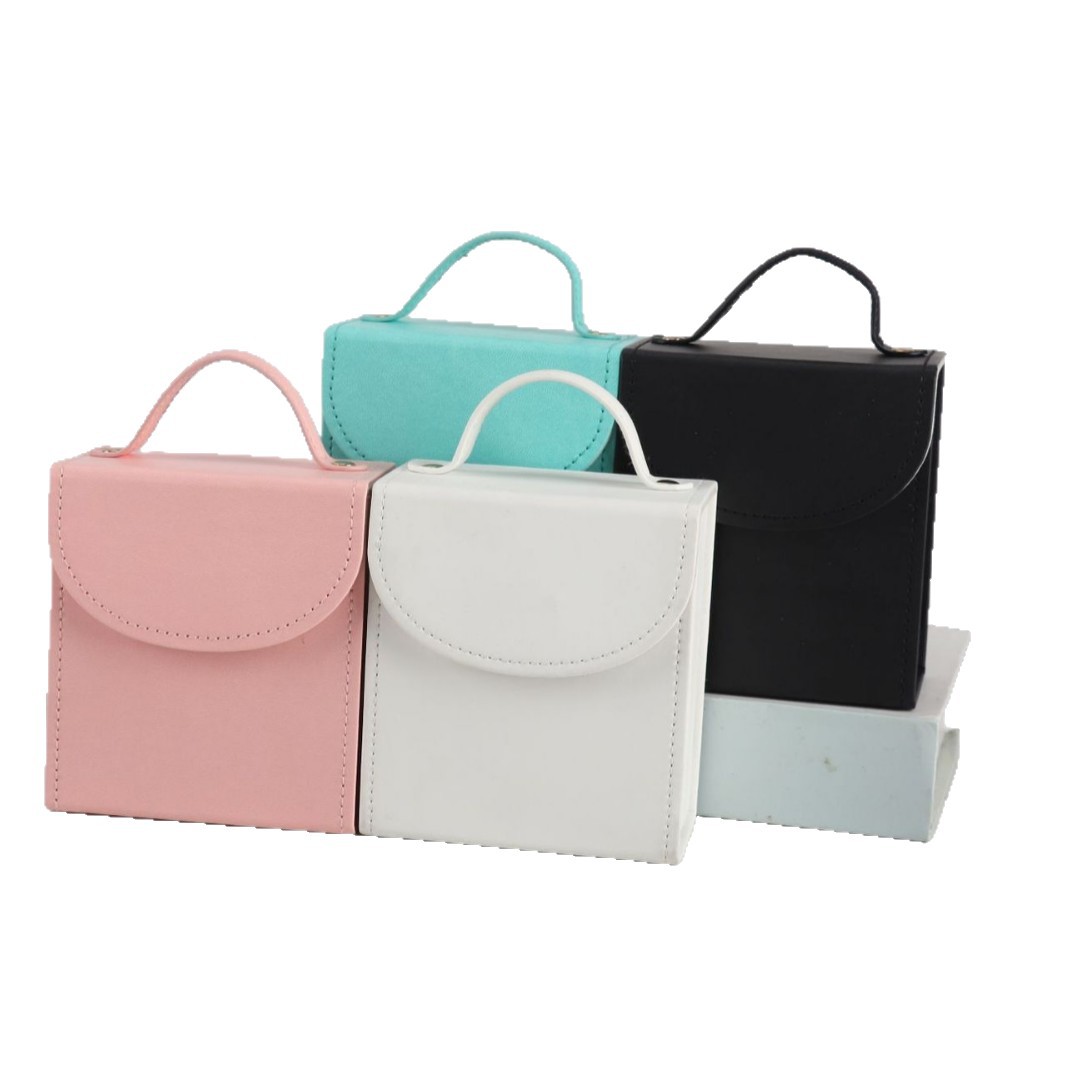 Handled Fold-Out Travel Jewelry Organizer available finish view