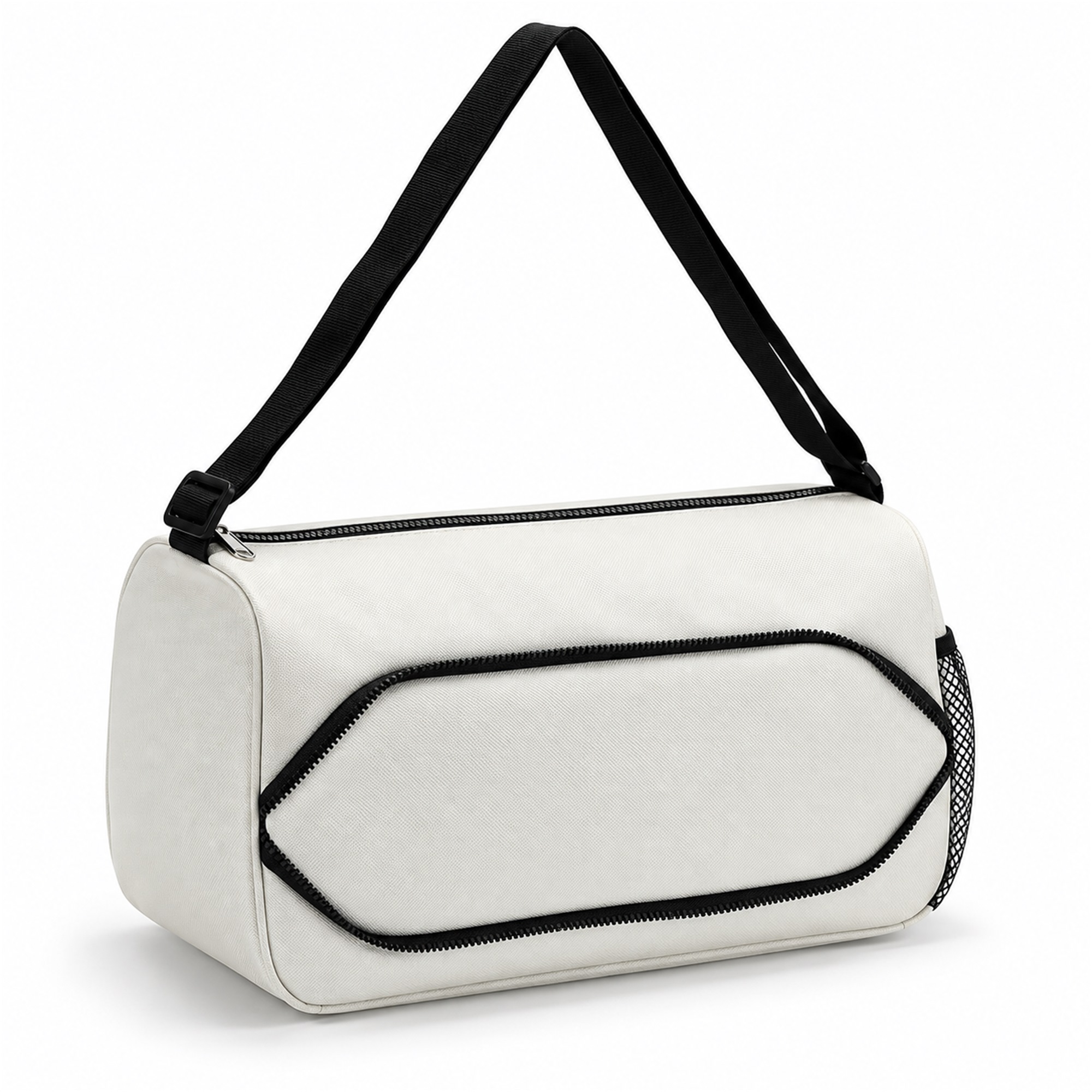 Custom Rectangular Oxford Training And Yoga Shoulder Bag front product view