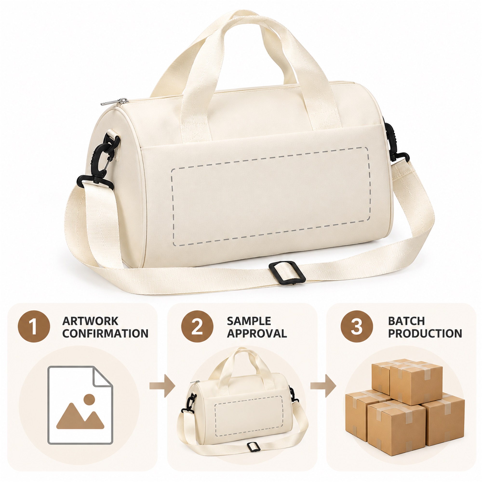 Custom Compact 900D Oxford Children'S Travel And Dance Duffel custom logo option