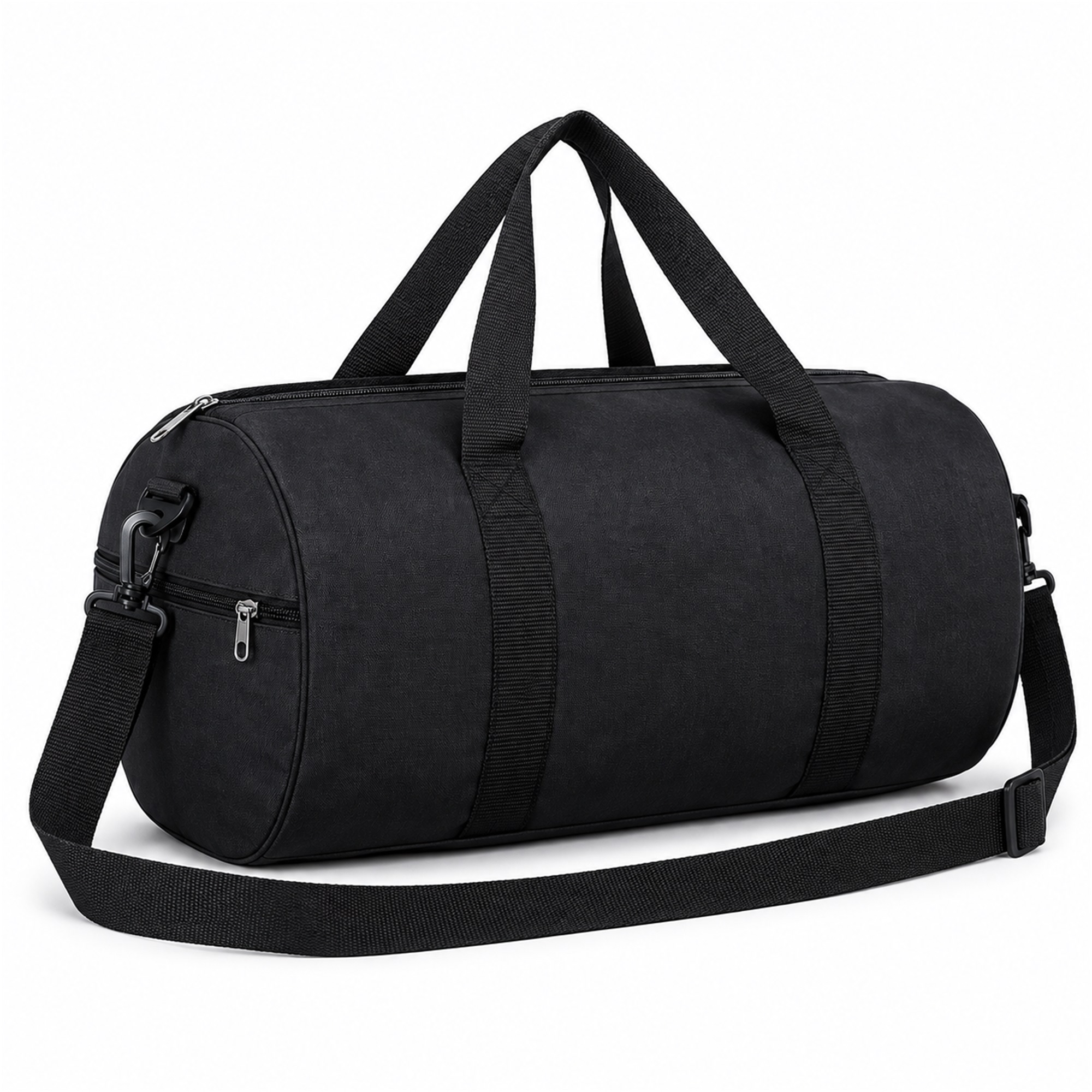 Custom Cationic Gym And Swim Duffel With Independent Shoe Compartment front product view