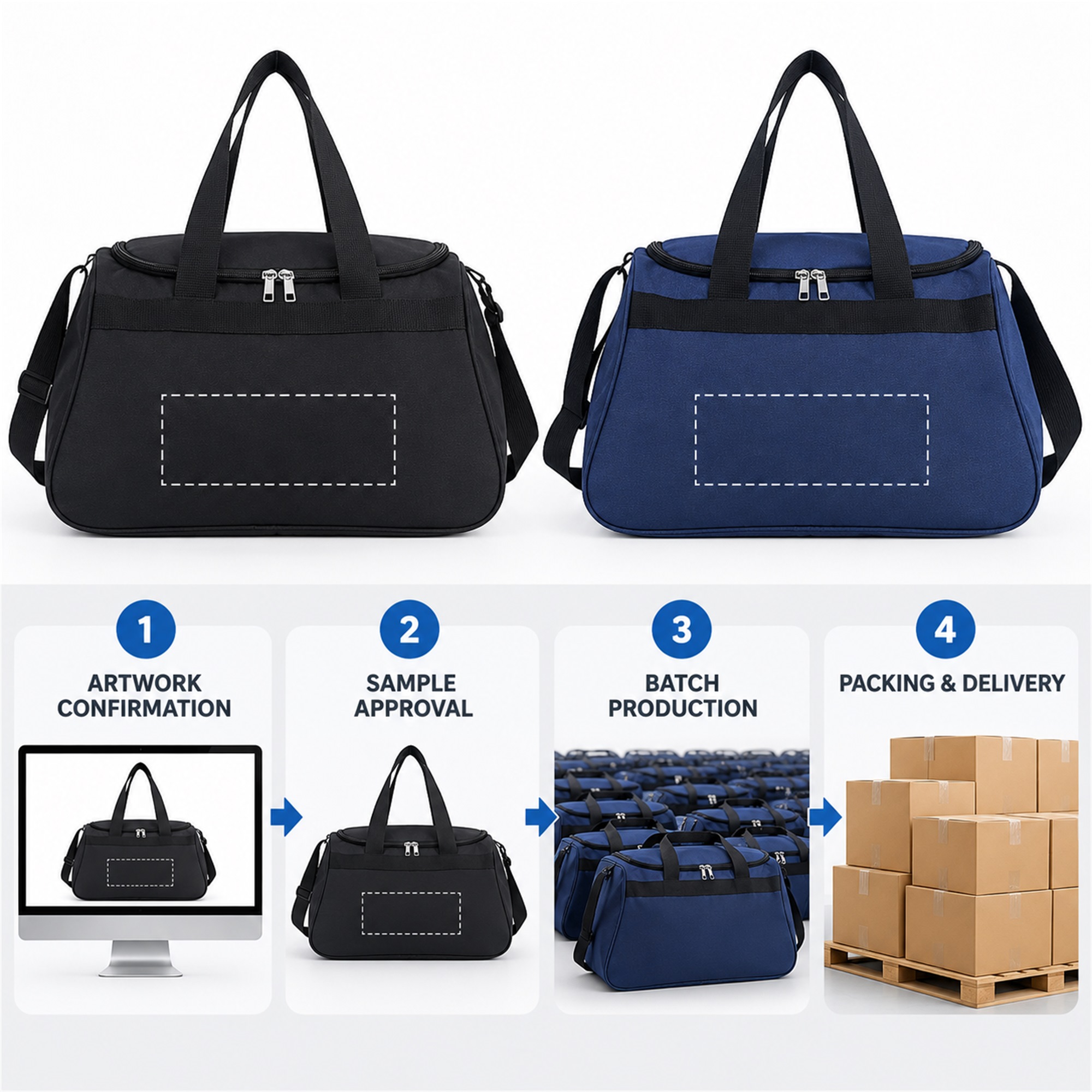 Custom Dense 600D Oxford Compact Gym And Basketball Training Duffel Bag custom logo option