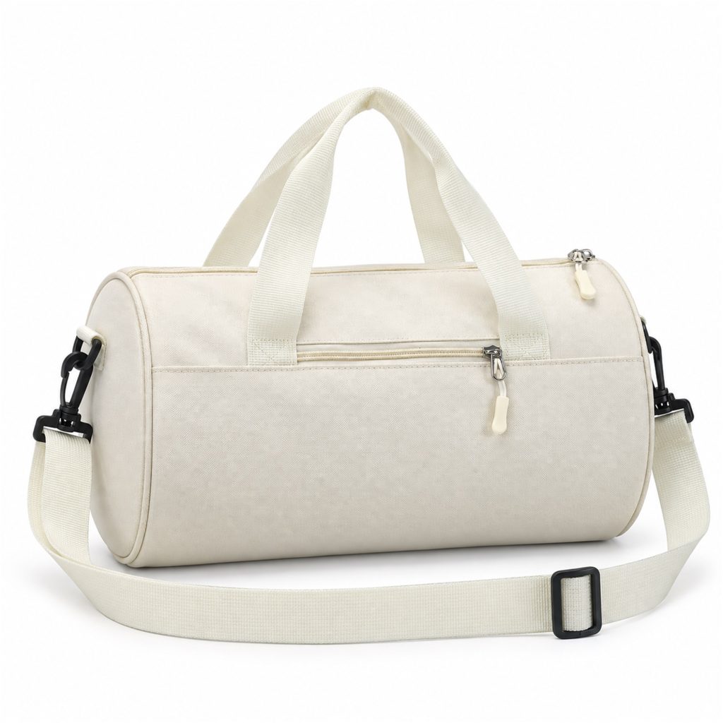 Custom Compact Cylindrical 900D Oxford Children'S Dance And Sports Bag front product view