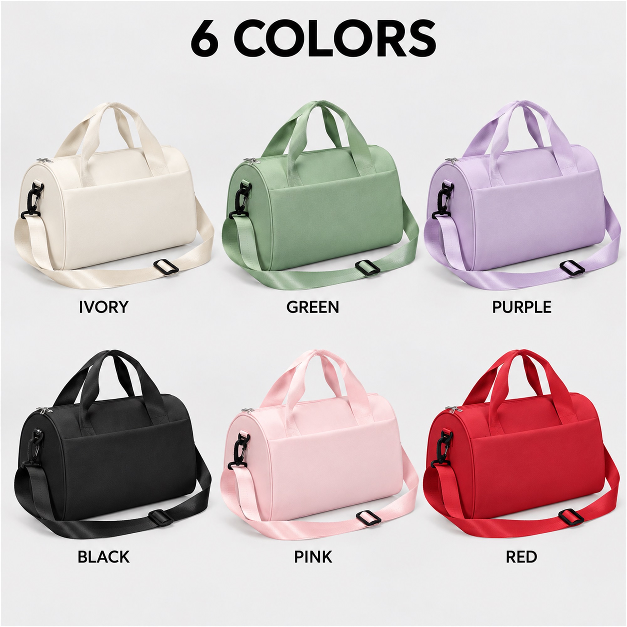 Custom Compact 900D Oxford Hand-Carry And Shoulder Dance Bag available styles and colors