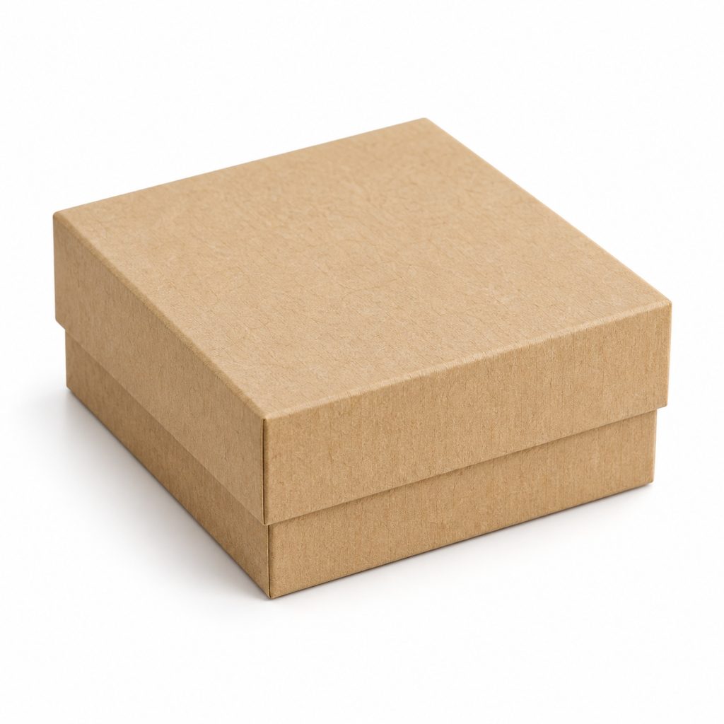 Tan Textured Jewelry Presentation Box featured product view