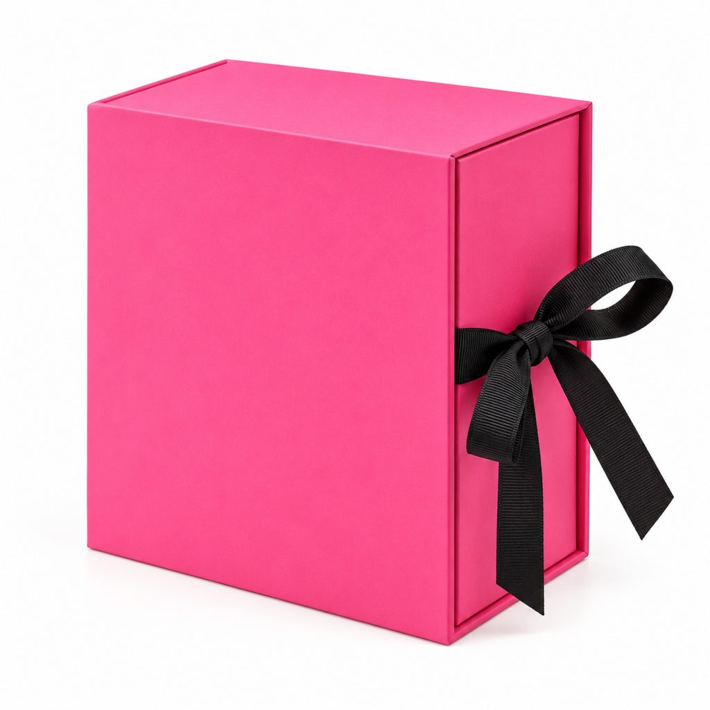 Book-Style Ribbon Tie Jewelry Box featured product view