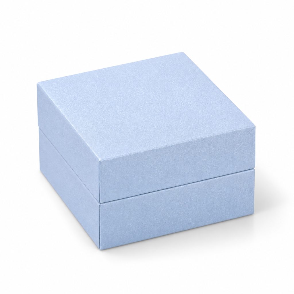 Pale Blue Shimmer Jewelry Gift Box featured product view