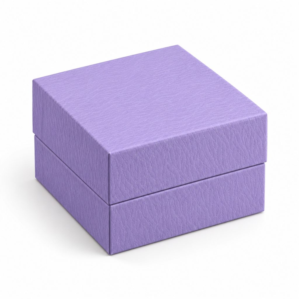 Purple Cloud-Texture Jewelry Box featured product view